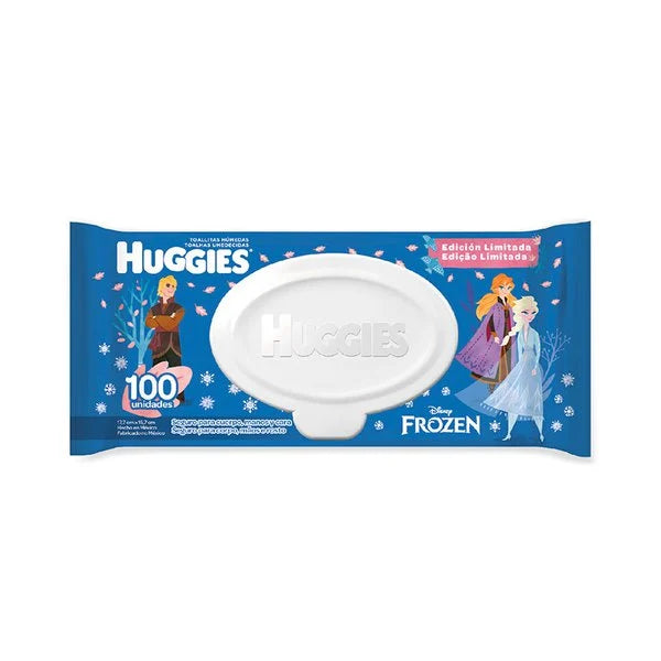 Huggies Lenços Umedecidos Frozen 100 unidades