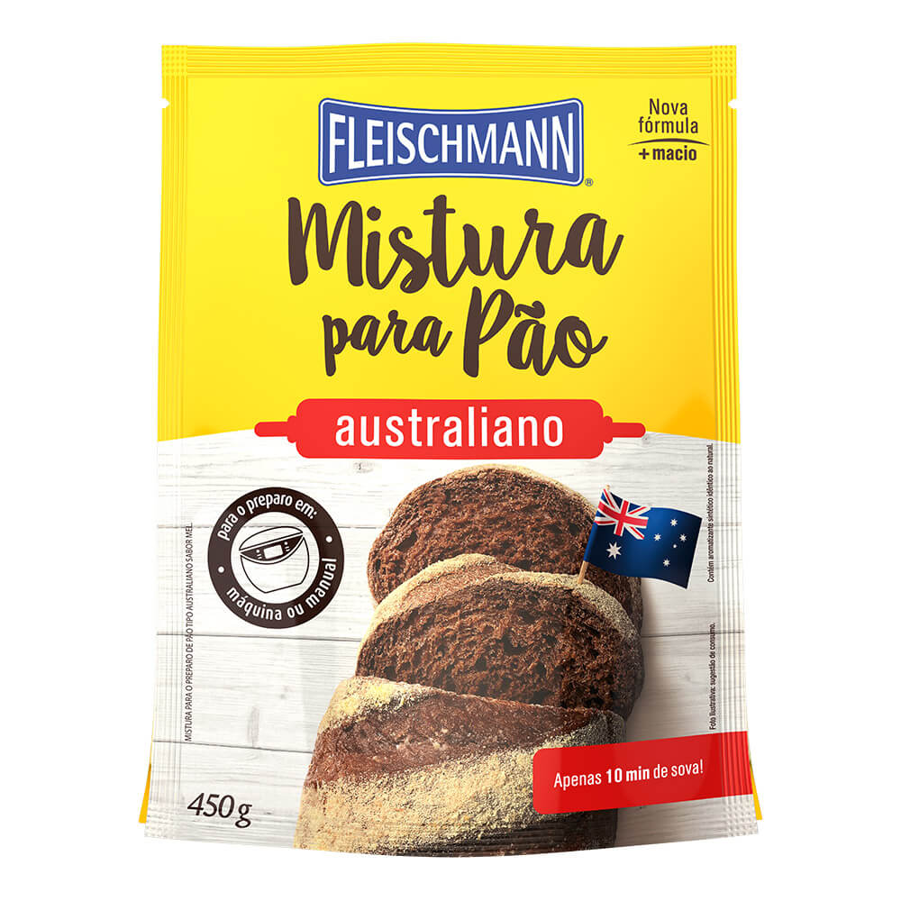 Fleischmann Mistura Para Pão Australiano 450g