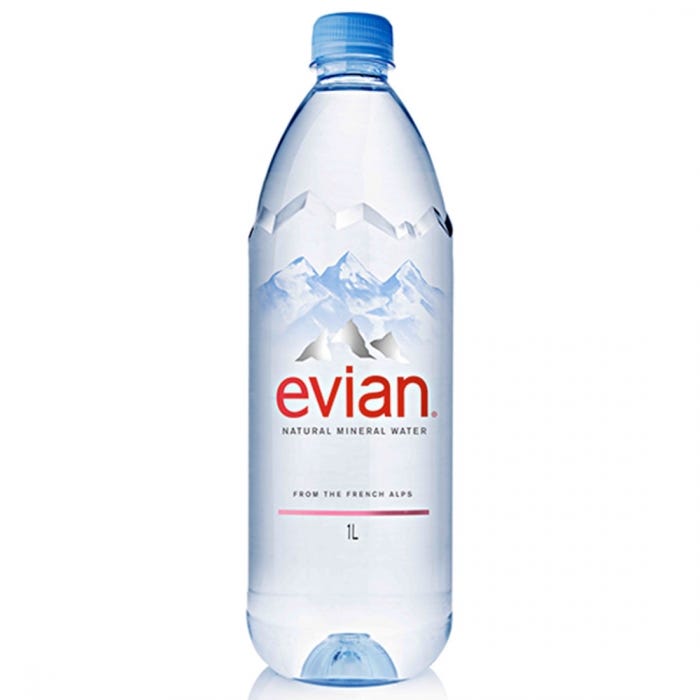 Evian Água Mineral Sem Gás 1L