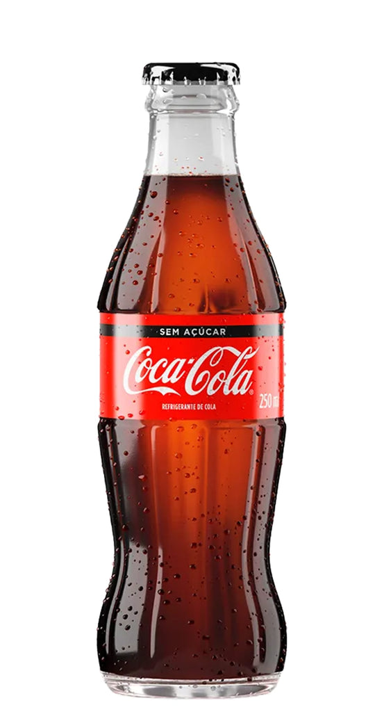 Coca Cola Zero Vidro 250mL