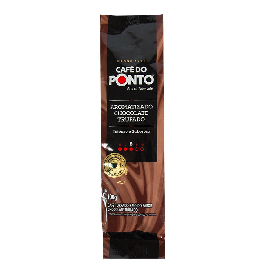 Café do Ponto Aromatizado Chocolate Trufado Moído 100g