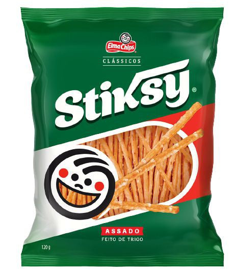 Salgadinho Assado Elma Chips Stiksy 120g