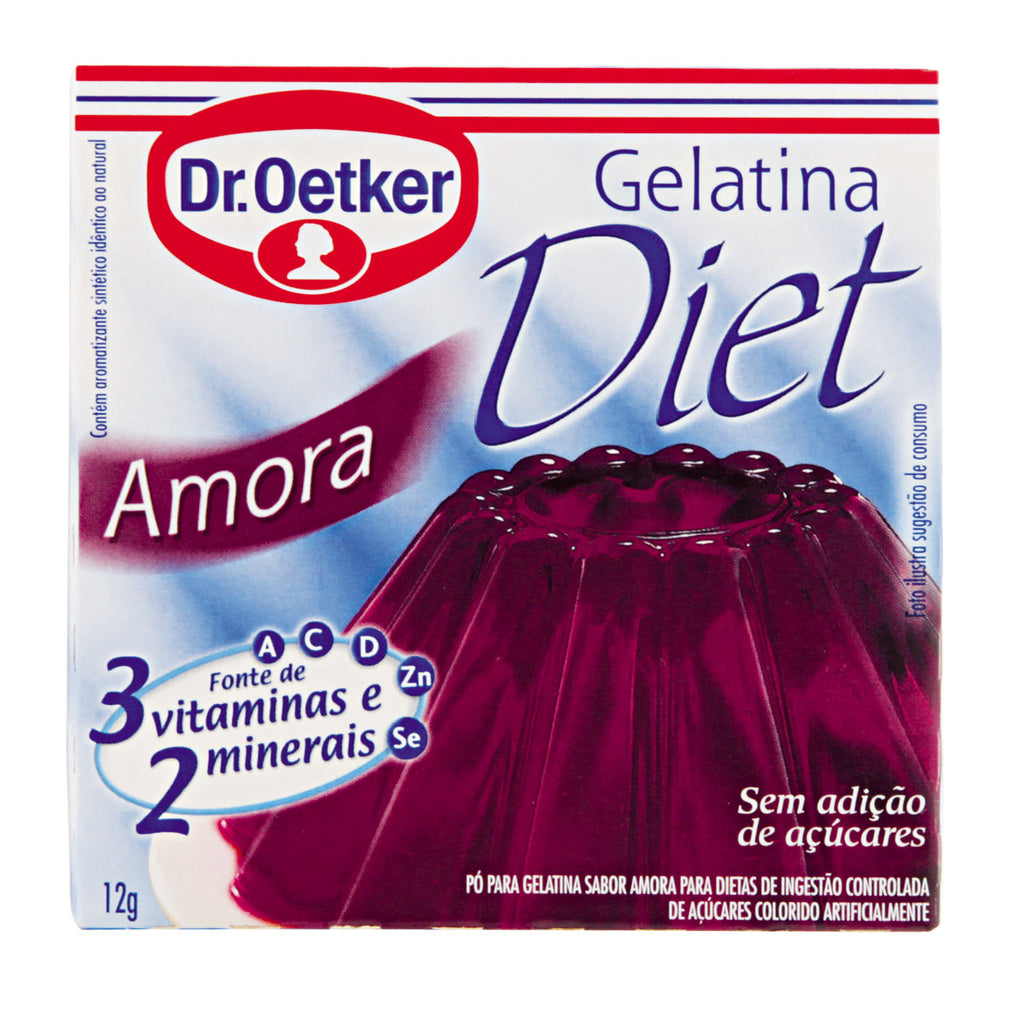 Dr. Oetker Gelatina Diet Amora 12g