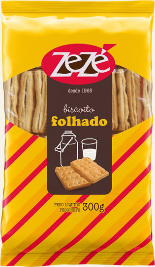 Zezé Biscoito Folhado 300g