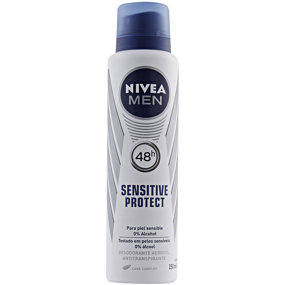 Nivea Men Desodorante Aerosol Sensitive Protect 150ml