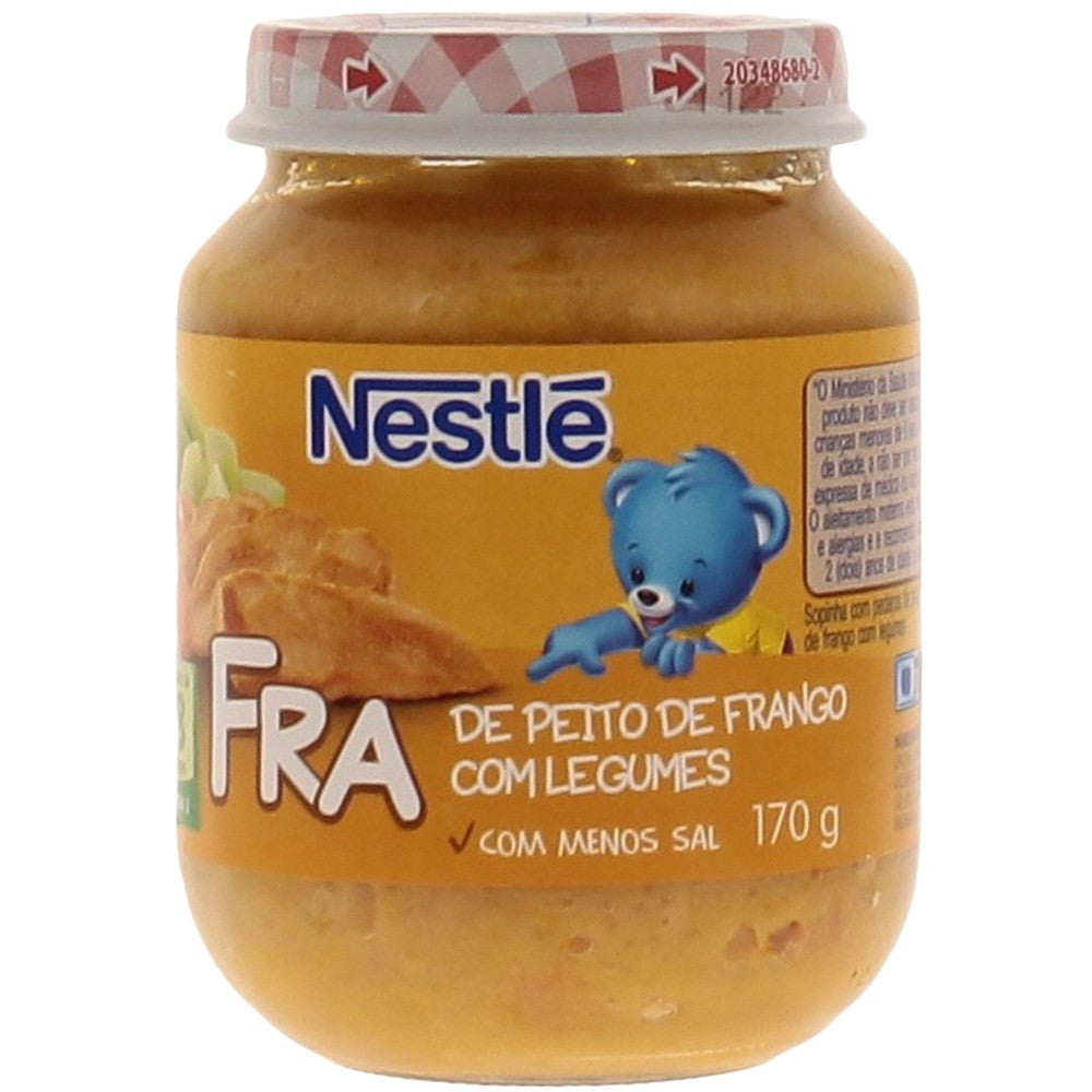 Nestlé Alimento Infantil Peito de Frango com Legumes 170g