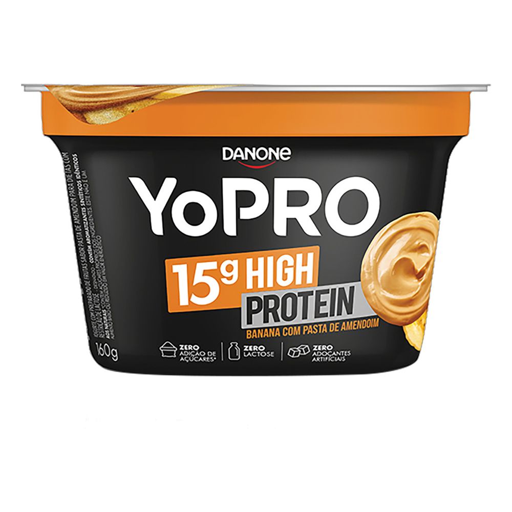 YoPRO Iogurte High Protein Zero Lactose Banana 160g