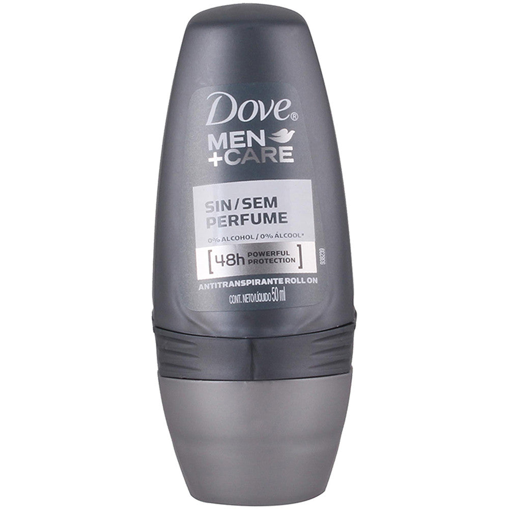 Dove Desodorante Roll On Men +Care Sem Perfume 50ml