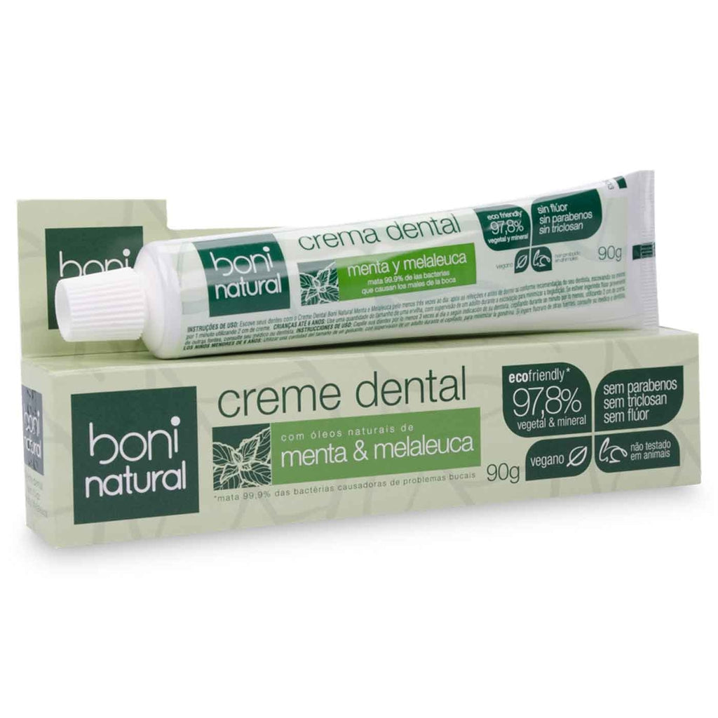 Boni Natural Creme Dental Menta & Malaleuca 90g
