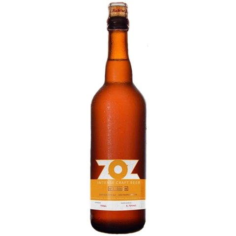 ZOZ Cerveja Intense Craft Beer n3 Golden 750ml