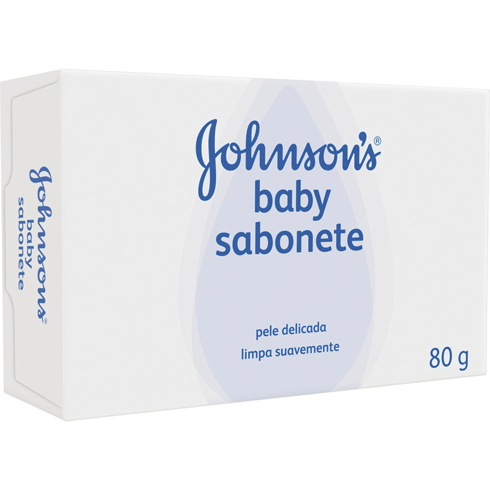 Johnsons Baby Sabonete Suave 80g