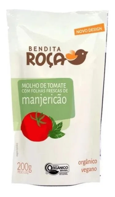 Bendita Roça Molho de Tomate com Manjericão Orgânico 200g