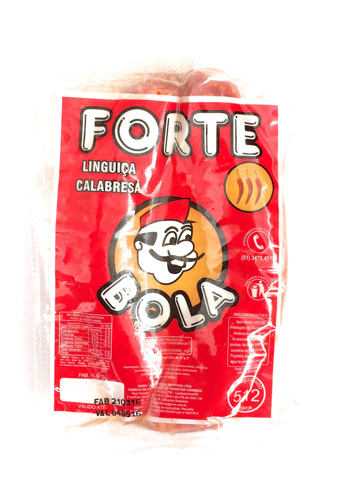 Bola Linguiça Calabresa Forte Pacote Un.