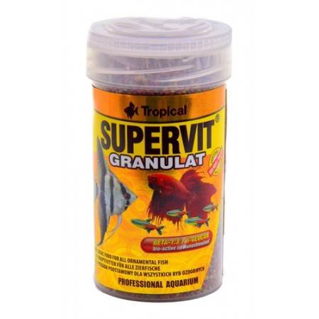 Supervit Tropical Alimentos Para Peixes Granulat 55g