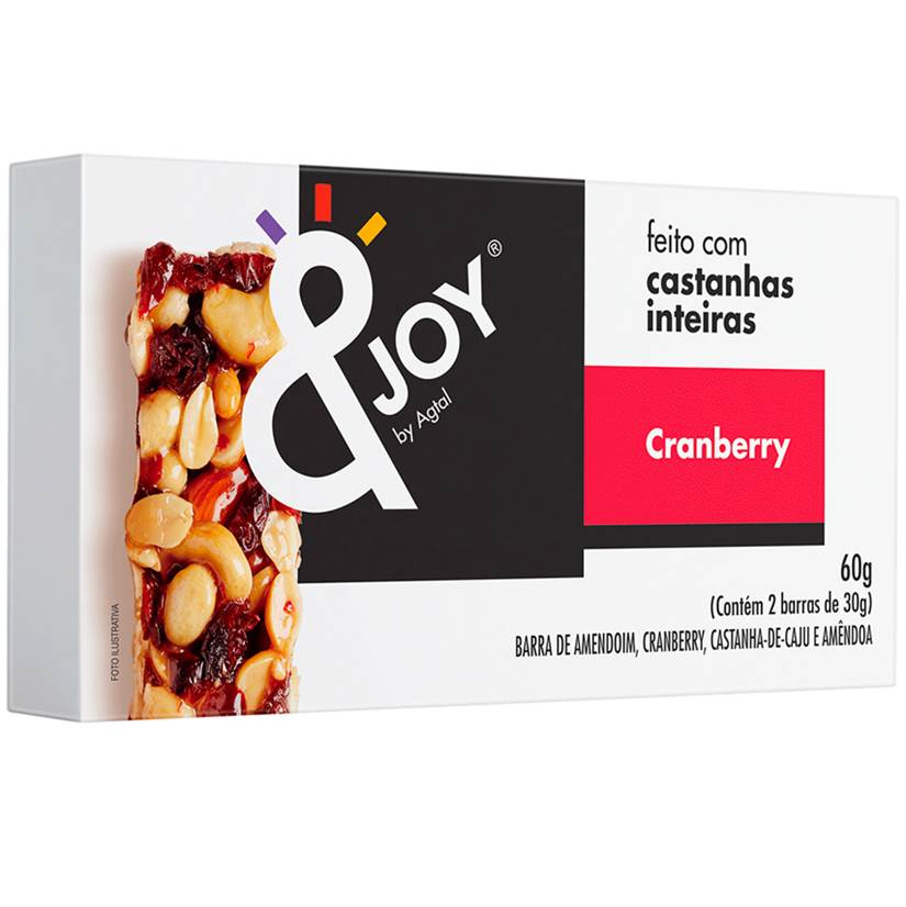 Agtal Barra de Mixed Nuts Cranberry 60g
