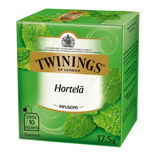 Twinings Chá Hortelã 17,5g - 10 saquinhos