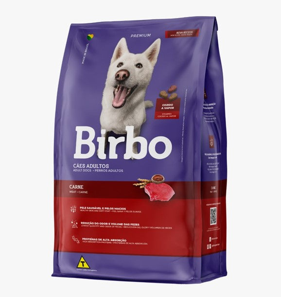 Birbo Ração Para Cães Adultos Carne 1kg
