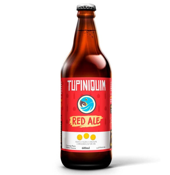 Tupiniquim Cerveja Red Ale 600ml
