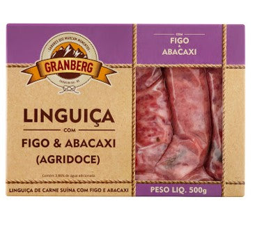 Granberg Linguiça com Figo e Abacaxi (Agridoce) 500g