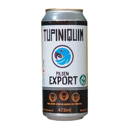 Tupiniquim Cerveja Pilsen Export 473mL