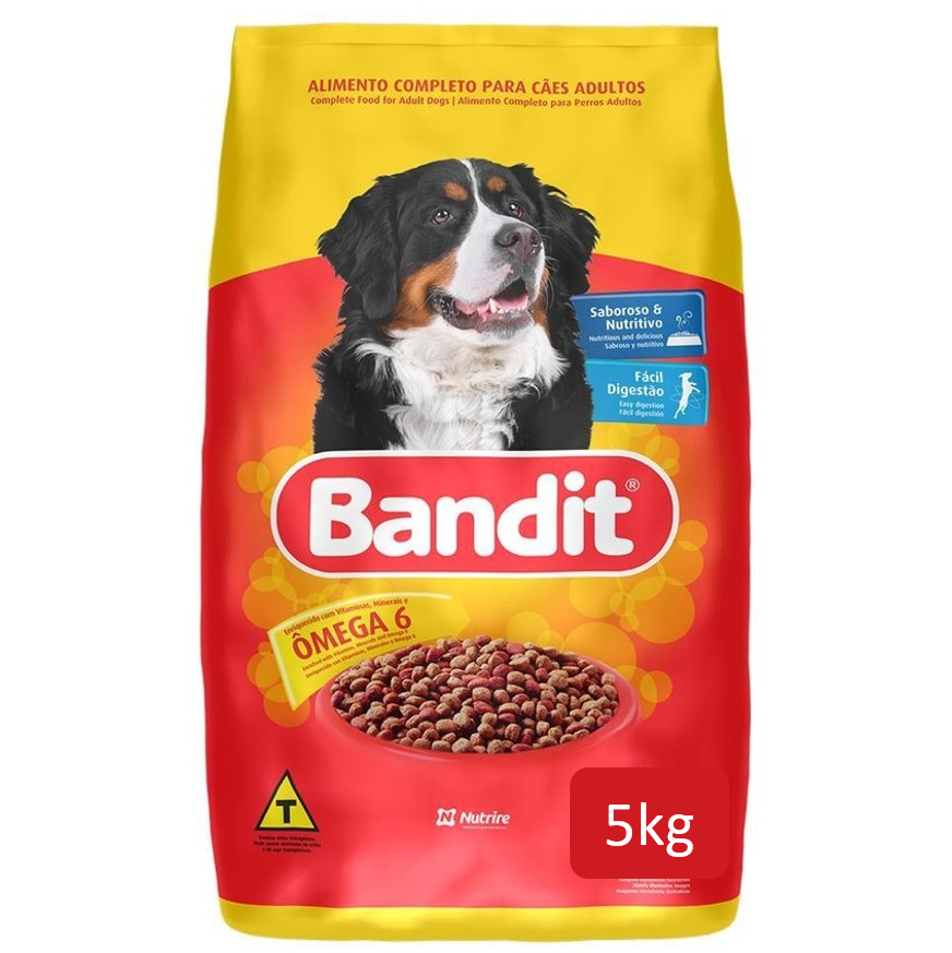 Bandit Ração Para Cães Adultos 5kg