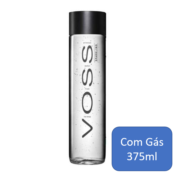 VOSS Água Com Gás 375ml
