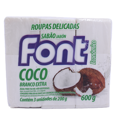 Fontana Sabão de Coco 3x200g
