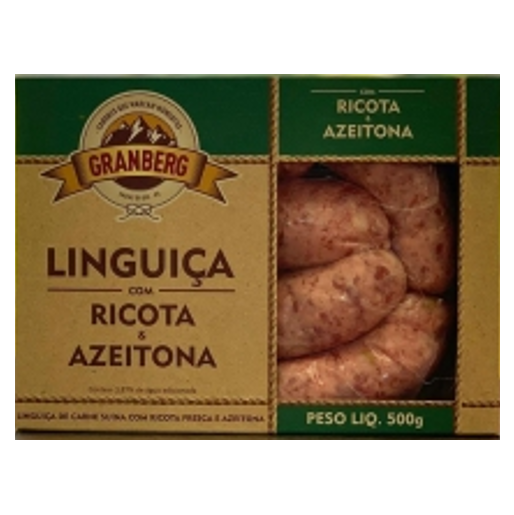 Granberg Linguiça de Ricota e Azeitona 500g