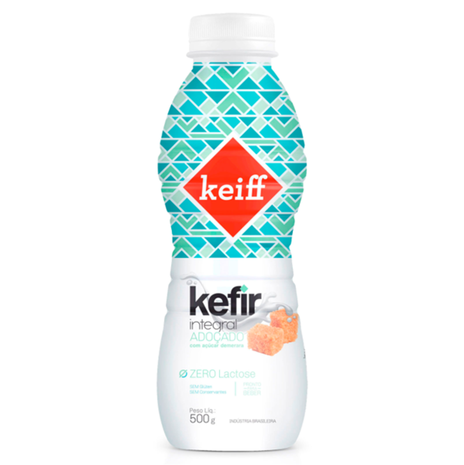 Keiff Kefir Integral Adoçado Zero Lactose 500g