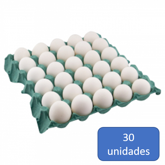 Ovos Brancos - 30 unidades