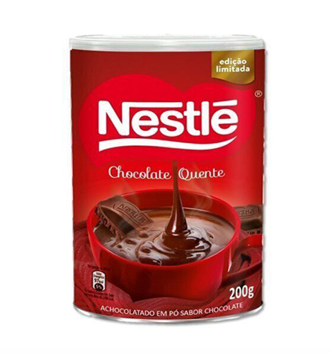 Nestle achocolatado em pó chocolate quente 200g