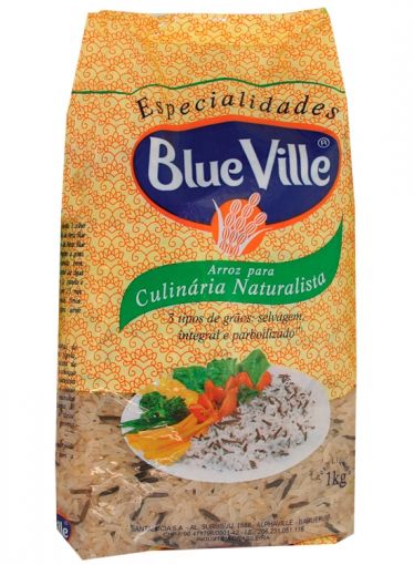 Blue Ville Arroz Culinária Naturalista 1kg