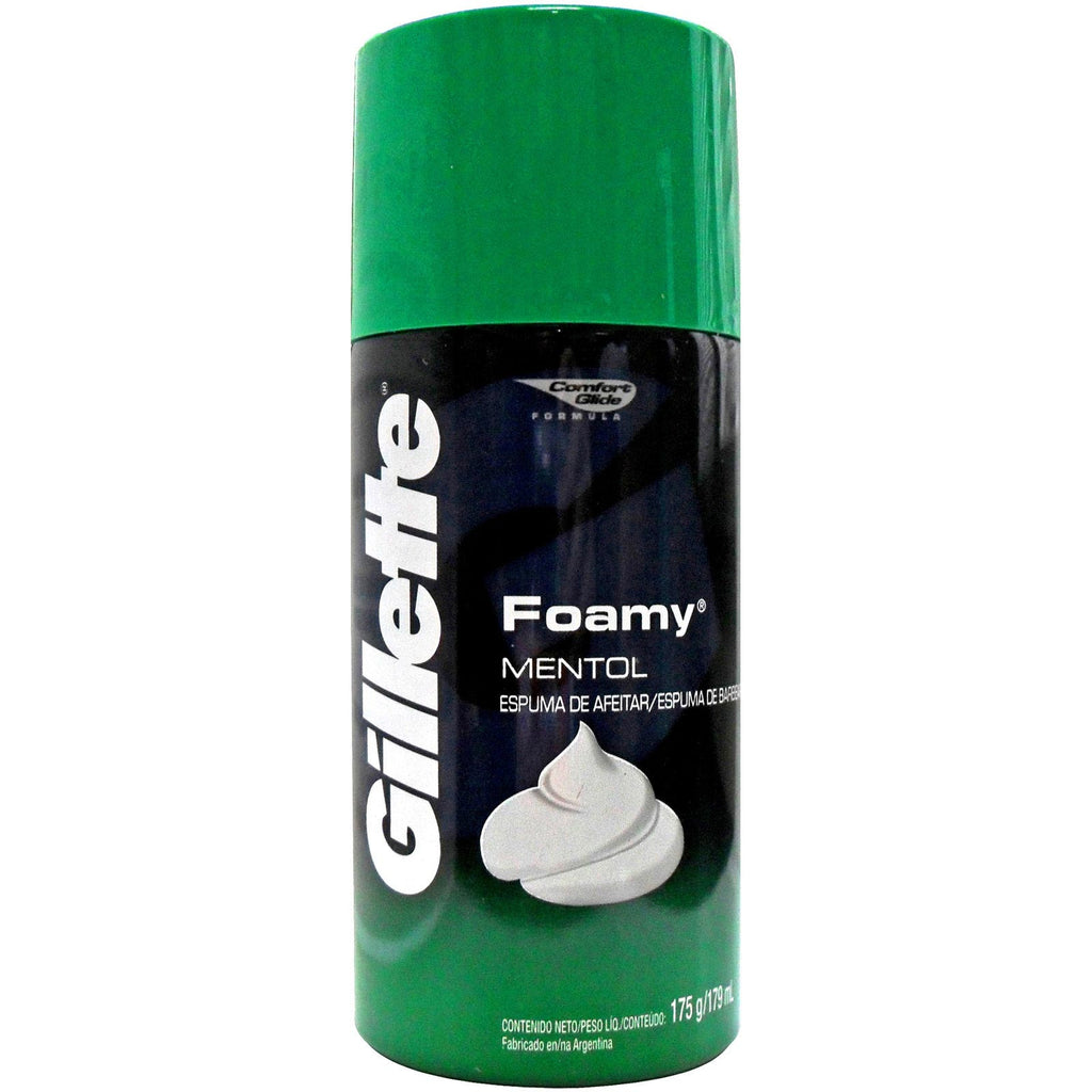 Gillette Foamy Mentol 179ml