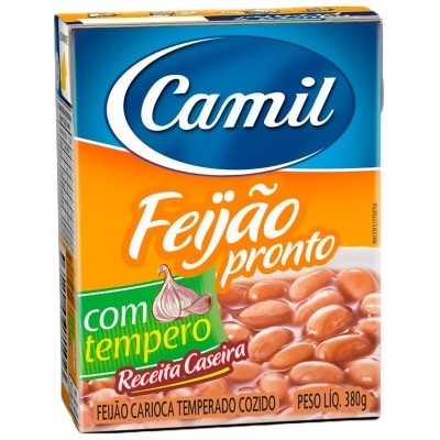 Camil Feijão Carioca com Tempero 380g