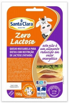 Santa Clara Mussarela Fatiado Zero Lactose 150g