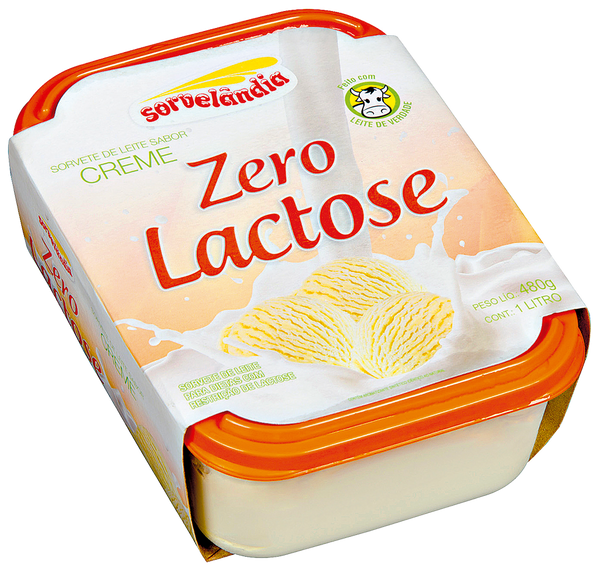 Sorvelândia Zero Lactose Creme 1L