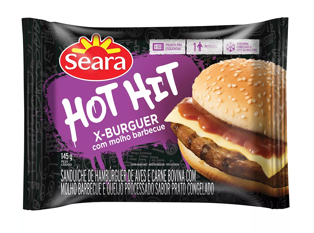 Seara Hot Hit X Burguer 145g