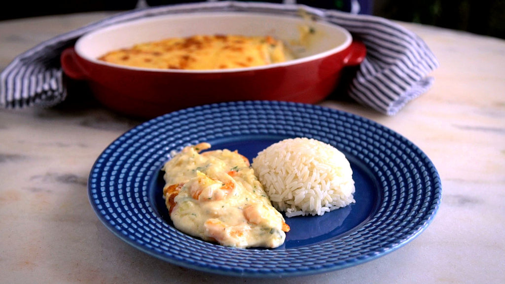 Receita: Camarão Gratinado