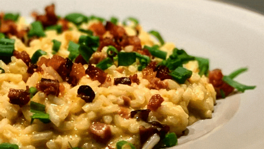 Receita: Risoto a Carbonara