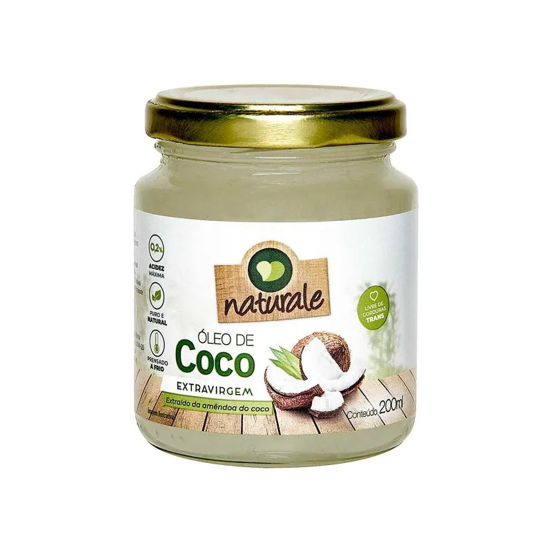 Naturale Óleo de Coco Extra Virgem 200ml