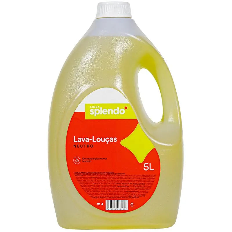 Splendo Detergente Líquido Neutro 5L