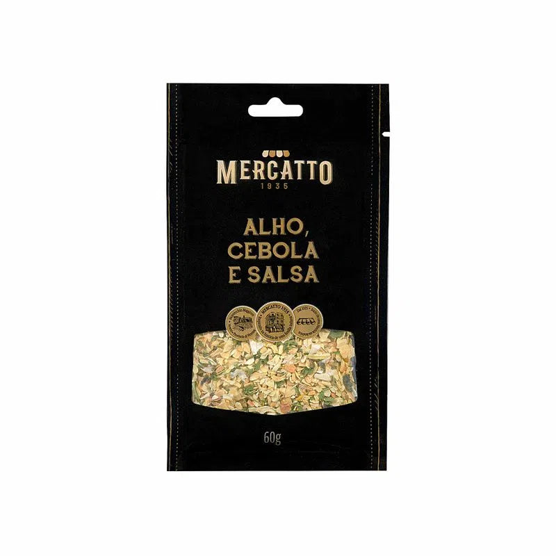 Mercatto Alho, Cebola e Salsa 60g