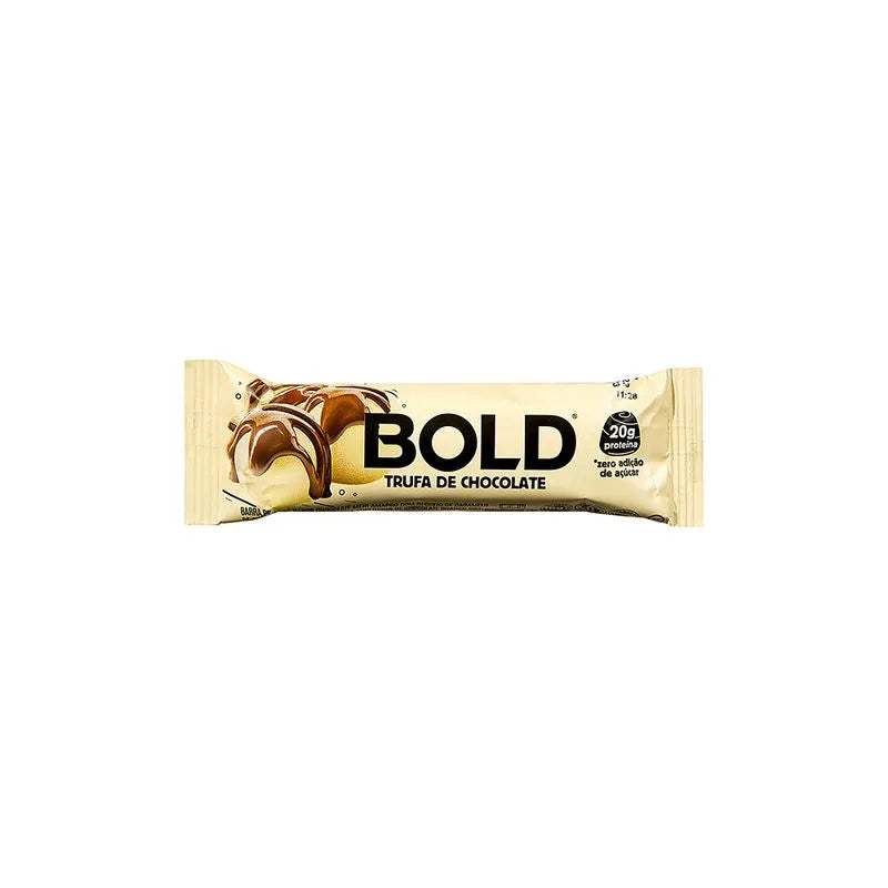 Thin Bold Barra de Proteína Trufa de Chocolate Zero Adição de Açúcar 60g