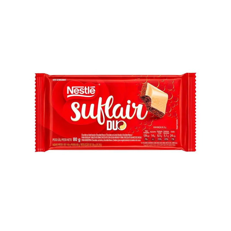 Suflair Duo Chocolate Nestlé 80g