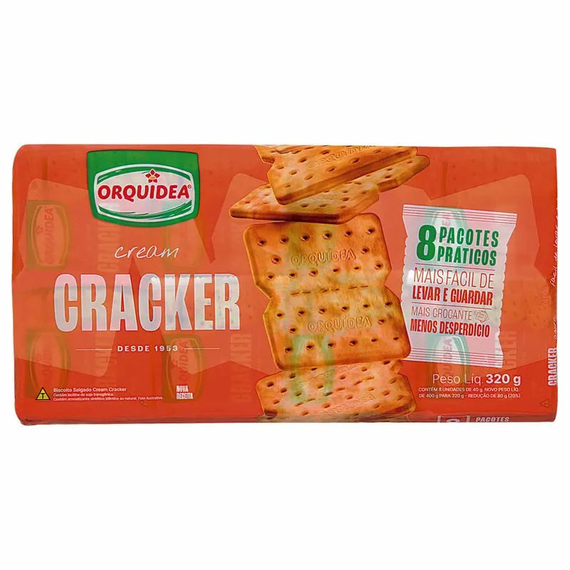 Orquidea Biscoito Cream Cracker 400g