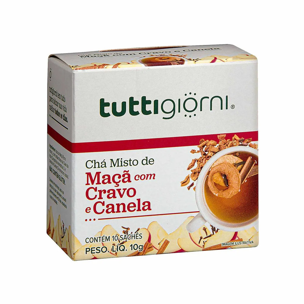 Tutti Giorni Chá de Maçã com Canela 10 Sachês