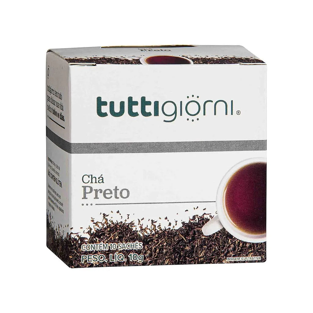 Tutti Giorni Chá Preto 10 Sachês