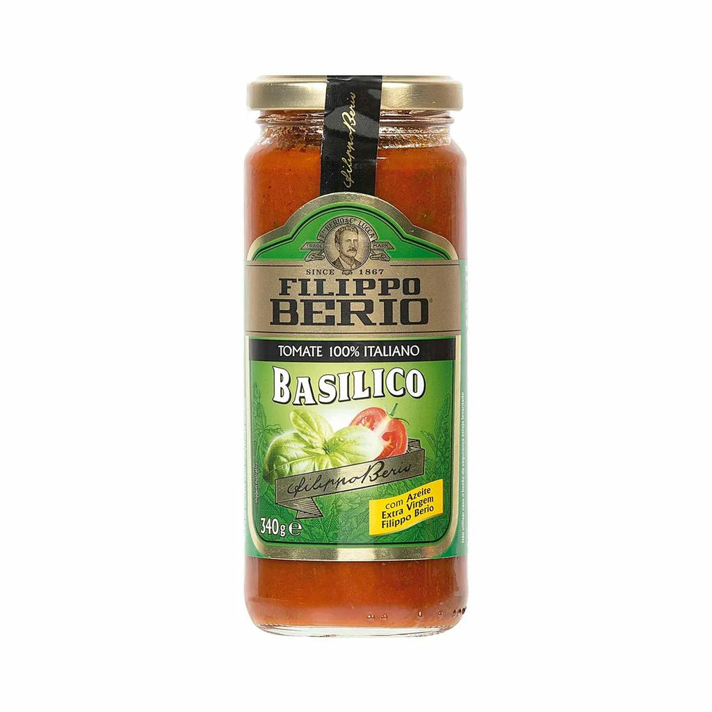 Filippo Berio Molho de Tomate Basilico 340g