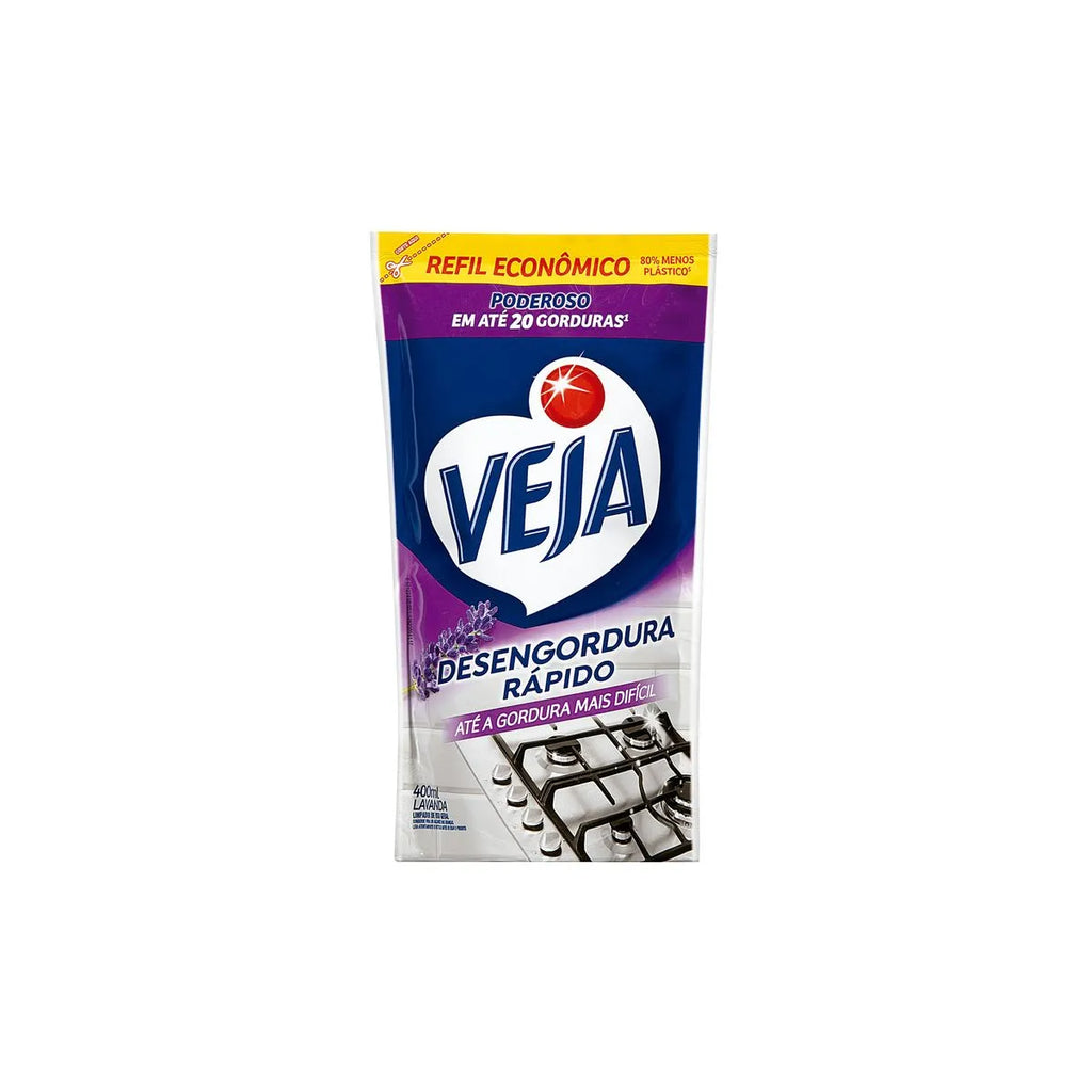 Veja Desengordurante Cozinha Lavanda Refil 400ml