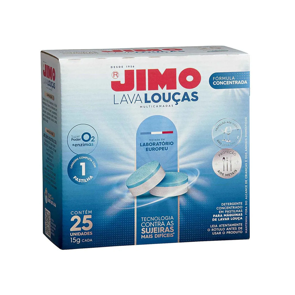 Jimo Pastilha Lava Máquinas - 25 unidades